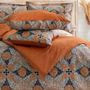 Schafer Home Premium Comfort Çift Kişilik Nevresim Takımı 6 Parça-Kiremit