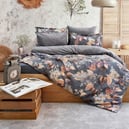 Schafer Home Premium Comfort Çift Kişilik Nevresim Takımı 6 Parça-Gri