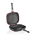 Schafer Kare Double Grill Pan 34Cm-2 Parça-Siyah