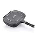 Schafer Kare Double Grill Pan 34Cm-2 Parça-Siyah