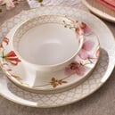 Schafer Melina Porselen Yemek Takımı 24 Parça-Krem