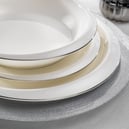 Schafer Sonia Yemek Takımı 24 Parça-Platin