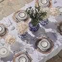 Schafer Tılsım Lace Yemek Takımı 60 Parça-Lacivert