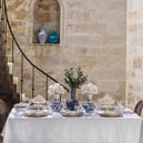 Schafer Tılsım Lace Yemek Takımı 60 Parça-Lacivert