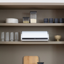 Brabantia Beyaz Yuvarlak Ekmek Kutusu (BRA 236747)