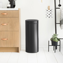 Brabantia Matt Black New Dokunmatik Çöp Kutusu 30 L