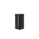 Brabantia Newicon Matt Black Pedalli Çöp Kutusu 20 L (BRA 114106)