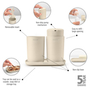 Brabantia Renew Soft Beige 3 Parça Banyo Seti 