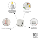 Brabantia Sort ve Go Light Grey Çöp Kutusu 3 L (BRA 213229)