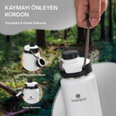Santeco Ktwo Sporcu Termosu 710 ML-Beyaz