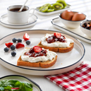 Schafer Adel Brunch Kahvaltı Takımı 32 Parça-Siyah