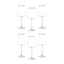 Schafer Alex Ayaklı Kadeh 400 ML 6 Parça-Platin