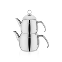 Schafer Alia Çaydanlık Takımı Büyük Boy 4 Parça-Inox