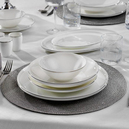 Schafer Chance Platin Yemek Takımı 56 Parça-Platin
