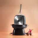 Schafer Gastronomie Master Granit Basık Tencere-24Cm