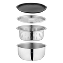 Schafer Gurme Multifonksiyonel Rende 4 Parça-Inox