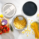 Schafer Gurme Multifonksiyonel Rende 4 Parça-Inox