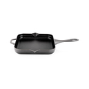 Schafer Guss Chef Döküm Kare Kızartma Tavası 28x28Cm-Gri