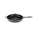 Schafer Guss Chef Döküm Yuvarlak Grill Tava 28Cm-1 Parça-Gri