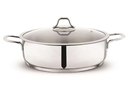 Schafer Held Çelik Basık Tencere 24 Cm-2 Parça-Inox