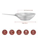 Schafer Held Çelik Wok Tava 28 Cm 1 Parça-Inox