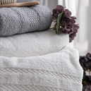 Schafer Home Arya Banyo Seti 6 Parça-Gri/Beyaz