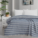 Schafer Home Bella Çift Kişilik Pike 200x230 -1 Parça-İndigo