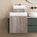 Schafer Home Bohemia 2 Banyo Seti 6 Parça-Krem/Bej