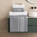 Schafer Home Bohemia 2 Banyo Seti 6 Parça-Gri/Pudra