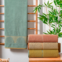 Schafer Home Coral Jakarlı Havlu 70x140 Cm-Yeşil