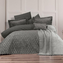 Schafer Home Daily Kadife Çeyiz Seti 9 Parça-Antrasit