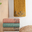 Schafer Home Dolce Jakarlı Havlu 70x140-Hardal