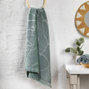 Schafer Home Jimmy Jakarlı Havlu 70x140 Cm 1 Parça-Mint Yeşili