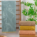 Schafer Home Leaf Jakarlı Havlu 50x90 Cm-Yeşil