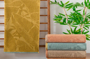 Schafer Home Leaf Jakarlı Havlu 70x140 Cm-Hardal