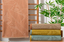 Schafer Home Leaf Jakarlı Havlu 70x140 Cm-Kiremit