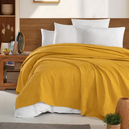 Schafer Home Lina Pamuk 200x230 Çift Kişilik Pike 1 Parça-Hardal