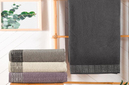 Schafer Home Line Armürlü Havlu 50x90 Cm-Antrasit