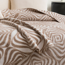 Schafer Home Merlin Çift Kişilik Battaniye 200x220 Cm 1 Parça-Bej
