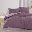 Schafer Home Mia Çift Kişilik Nevresim Takımı 4 Parça-Mürdüm