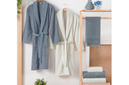 Schafer Home Rosinda Banyo Seti 6 Parça-İndigo/Krem