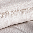 Schafer Home Sofia Müslin Pike 200x220 Cm-Krem