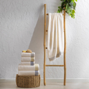 Schafer Home Trend 70X140 Havlu - Beyaz/Gri