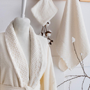 Schafer Home Valentina Dantelli Banyo Seti 9 Parça-Krem/Bej