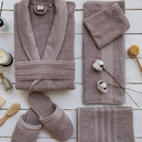 Schafer Home Valentina Dantelli Banyo Seti 9 Parça-Krem/Bej