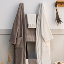 Schafer Home Veluro Banyo Seti 6 Parça-Ekru