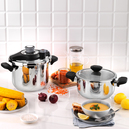 Schafer Mastercook 25 Parça Paslanmaz Çelik Çeyiz Seti