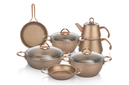 Schafer New Range Çeyiz Seti 11 Parça-Bakır