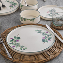 Schafer Pretty Yemek Takımı 12 Parça-Yaprak Desenli