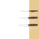 Schafer Prochef Bıçak Seti 3 Parça-Inox